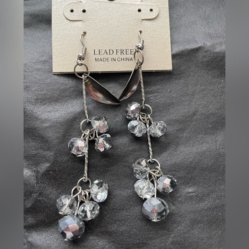 Elegant Silver Dangle Earrings